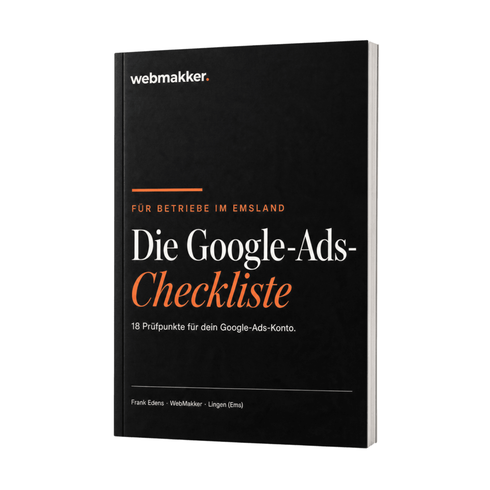 Webmakker - Google Ads Goodie Checklist